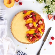 Mango Peach Tart