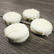 Sugar Plum White Chocolate Chocolate Covered Sandwich Cookies