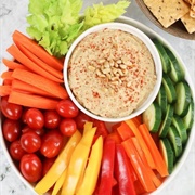Hummus and Veggies