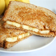 Peanut Butter and Banana Sandwich (Not Included)