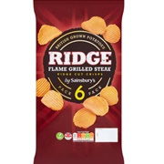Sainsbury&#39;s Ridge Crisps