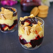 Blackberry Lemon Oreo Parfait