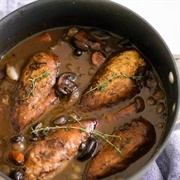 Chicken Stewed Wine
