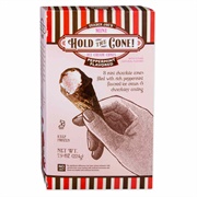 Trader Joe's Mini Hold the Cone! Peppermint Ice Cream Cones