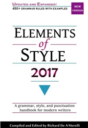 Elements of Style 2017 (Richard De A'morelli)
