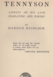 Tennyson (Harold Nicholson)