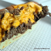 Philly Cheese Steak Hot Dog