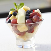 Cantaloupe Grape & Berry Salad