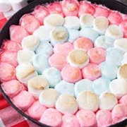 Red White and Blue S&#39;mores Dip