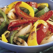 Grilled Mixed Peppers
