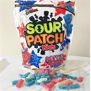 Sour Patch Kids Red, White & Blue