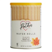 Pathos Maple Cream Wafer Rolls