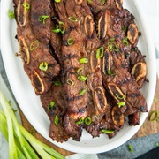 Korean Short Ribs in Korea