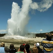 Old Faithful Geyser, USA