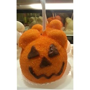 Goofy's Candy Company Mickey Mouse Pumpkin Caramel Apple