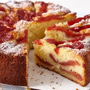 Quince Almond Cake