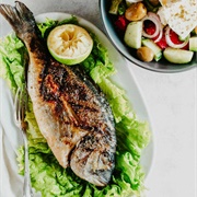 Grilled Sea Bream