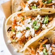 Chicken Tinga Tacos