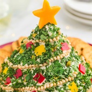 Christmas Tree Cheese Ball