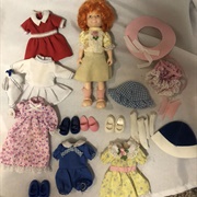 Annie Doll With Wardrobe