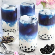 Flower Boba Tea