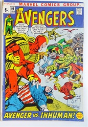 Avengers #95 (Roy Thomas & Neal Adams, Tom Palmer)