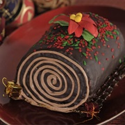 Carousel Cakes Holiday Yule Log