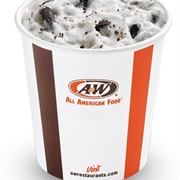 A&W Oreo Polar Swirl