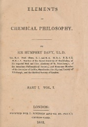 Elements of Chemical Philosophy (Humphry Davy)