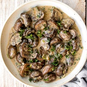 Creamy Garlic Mushrooms