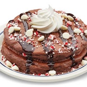 IHOP Dark Chocolate Peppermint Pancakes