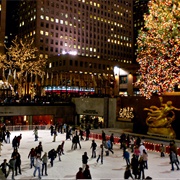 Ice Skating at the Rink at Rockefeller Center