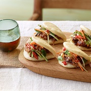 6 Bao Buns W/Duck Filling