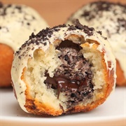 Cookies and Cream Stuffed Doughnuts