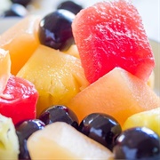 Blueberry Melon and Pineapple Salad