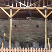 The Stern of the Brigantine Galilee