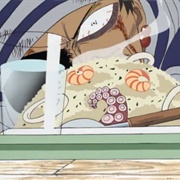 21. an Unexpected Guest! Sanji's Food and Gin's Grace