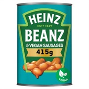 Heinz Beans and Vegan Sausages