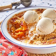 Peach Crumble