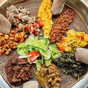 Selam Ethiopian and Eritrean Cuisine, Orlando, Florida