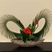 Ikebana Floral Arrangement