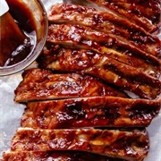 Slow-Cooked Pork Ribs With Barbecue Glaze