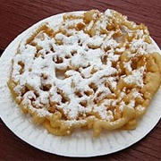 Funnel Cake With Powdered Sugar