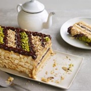 A Marjolaine or Dacquoise