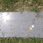 Robert Johnson's Headstone at Payne Chapel