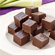 Chocolate Bavarian Cream Fudge