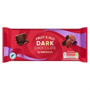 Dark Chocolate Fruit and Nut