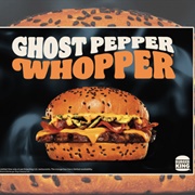 Burger King Ghost Pepper Whopper