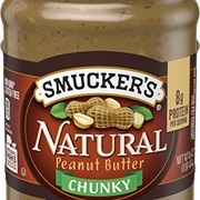 Smuckers Natural Chunky Peanut Butter