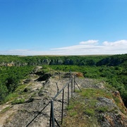Rusenski Lom Canyon, Bulgaria (Rock-Hewn Churches of Ivanovo)